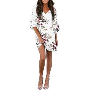 Belongsci Floral Dress